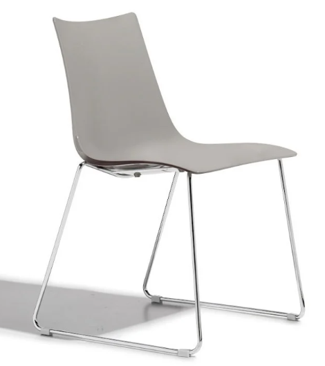 Стул пластиковый VLL- SCAB ZEBRA 2618 (белый, серый, графит, оранж)