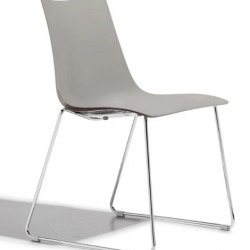 Стул пластиковый VLL- SCAB ZEBRA 2618 (белый, серый, графит, оранж)