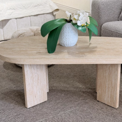 Стол кофейный CRV-Saonara, Travertin 120 см