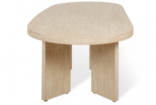 Стол кофейный CRV-Saonara, Travertin 120 см