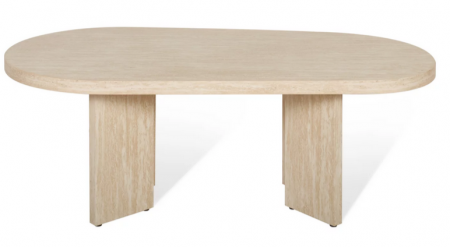 Стол кофейный CRV-Saonara, Travertin 120 см