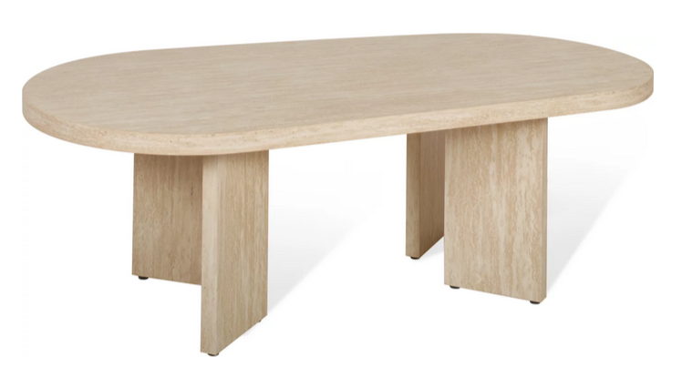 Стол кофейный CRV-Saonara, Travertin 120 см