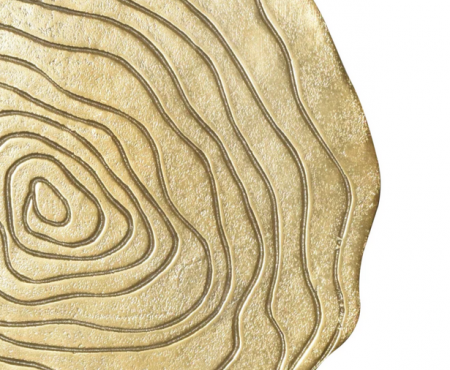 Стол журнальный CRV- Stem Stem S, Antique finish 39 см., золотистый