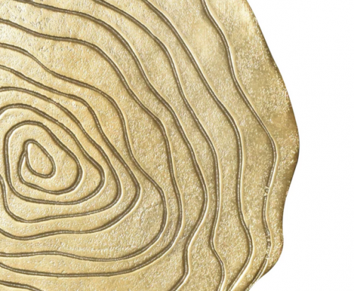 Стол журнальный CRV- Stem Stem S, Antique finish 39 см., золотистый