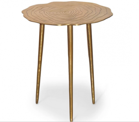 Стол журнальный CRV- Stem Stem S, Antique finish 39 см., золотистый