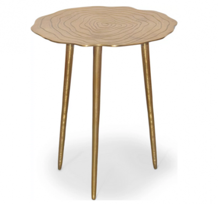 Стол журнальный CRV- Stem Stem S, Antique finish 39 см., золотистый