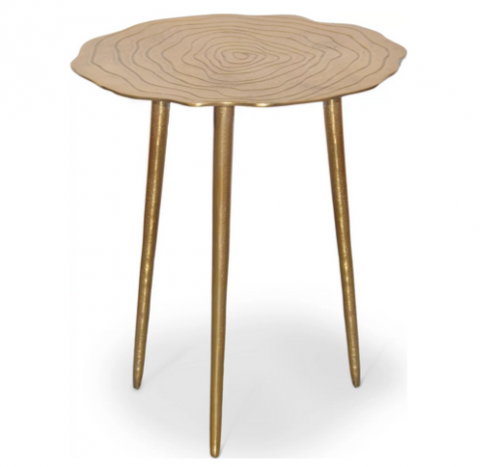 Стол журнальный CRV- Stem Stem S, Antique finish 39 см., золотистый