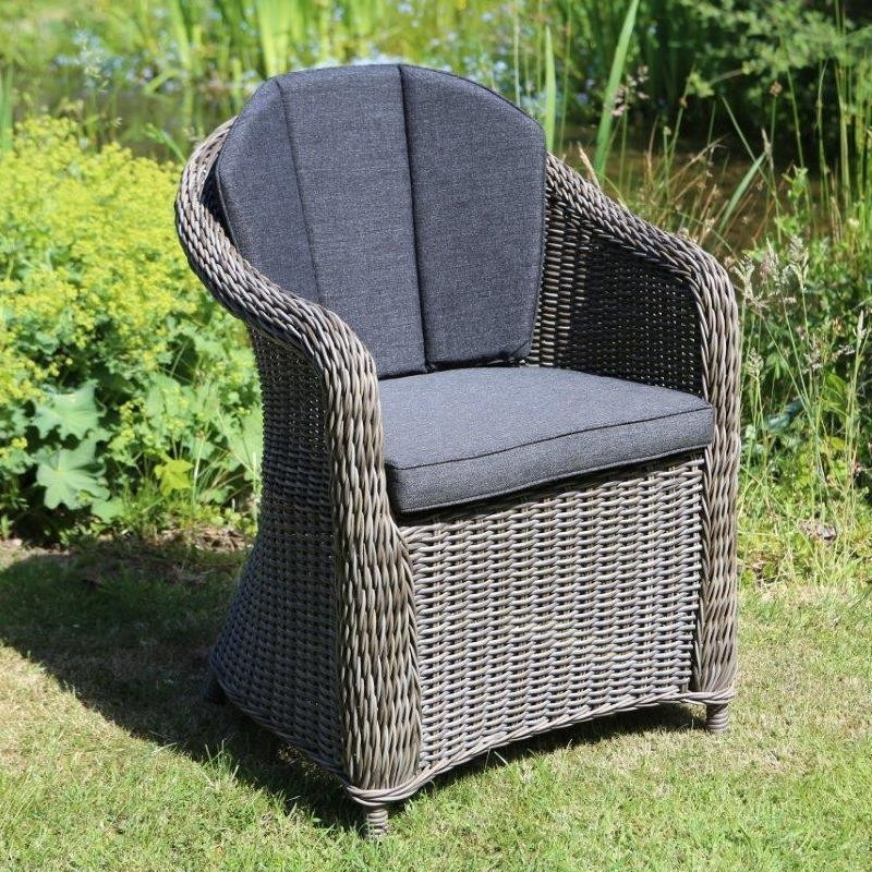 Кресло INT- Malaga vintage gray