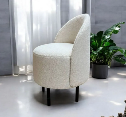 Пуф Mil- Milana на ножках 45х43х72 см,Белый