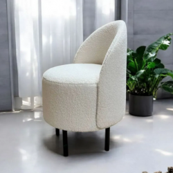 Пуф Mil- Milana на ножках 45х43х72 см,Белый