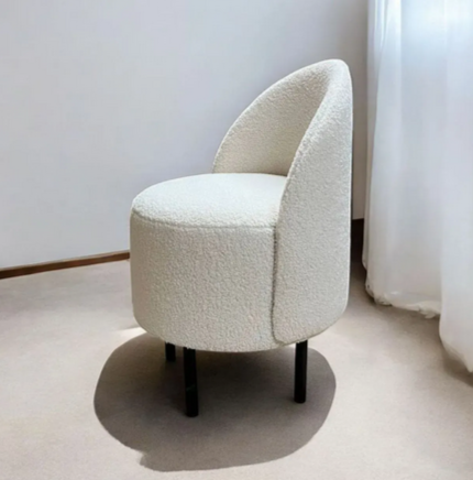 Пуф Mil- Milana на ножках 45х43х72 см,Белый