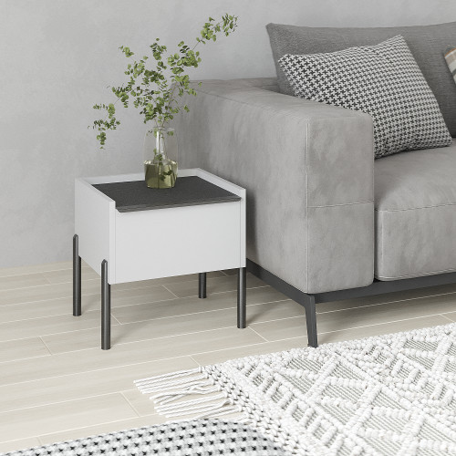 Тумба прикроватная 40х40х35 см KOD- ТУ-Ларго