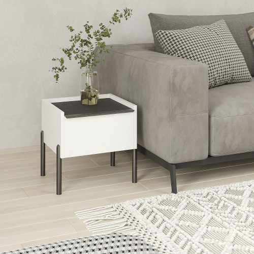 Тумба прикроватная 40х40х35 см KOD- ТУ-Ларго