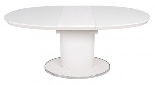 Обеденный овальный стол NL- ORLANDO (Орландо)  белый