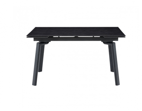 Стіл обідній розкладний INI- BELFORD CERAMIC 140(200)*80 чорний горіх/чорний