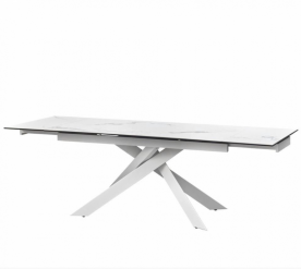Стол керамический CON- GRACIO CARRARA WHITE (160-240) 