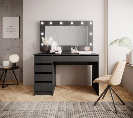 Зеркало с подсветкой Perfect Home Ада / Ada Антрацит
