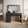 Зеркало с подсветкой Perfect Home Ада / Ada Антрацит