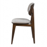 Стул обеденный TOP- Крис (орех) ткань коричневая Diosa 19