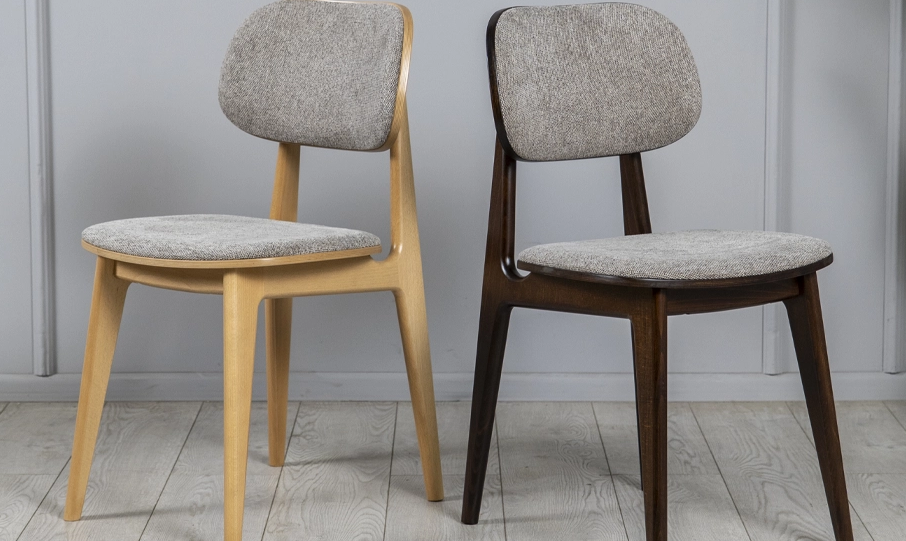 Стул обеденный TOP- Крис (орех) ткань коричневая Diosa 19