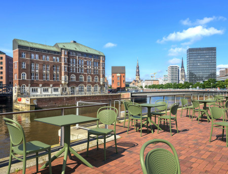 Стол уличный складной Siesta Sky Folding Table 60 (оливковый)