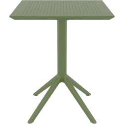 Стол уличный складной Siesta Sky Folding Table 60 (оливковый)