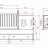 Кровать-манеж BR- Od-30 Ocean (Океан)