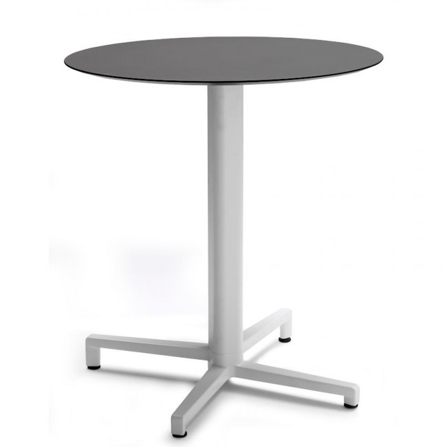 Стол для кафе VLL- SCAB Domino Fixed Ø70 (антрацит)