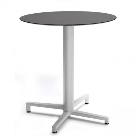Стол для кафе VLL- SCAB Domino Fixed Ø70 (антрацит)