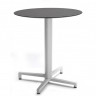 Стол для кафе VLL- SCAB Domino Fixed Ø70 (антрацит)