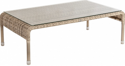 Стол из техноротанга Alexander Rose TEA- OCEAN PEARL COFFEE TABLE 1.0M X 0.6M