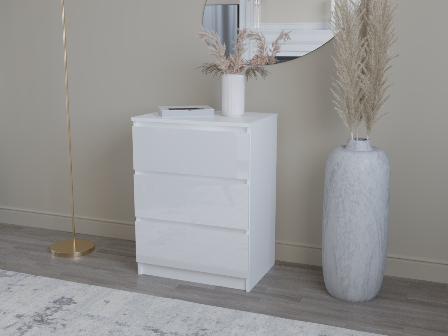 Комод на 3 шухляды ViA- Таун ТК-8