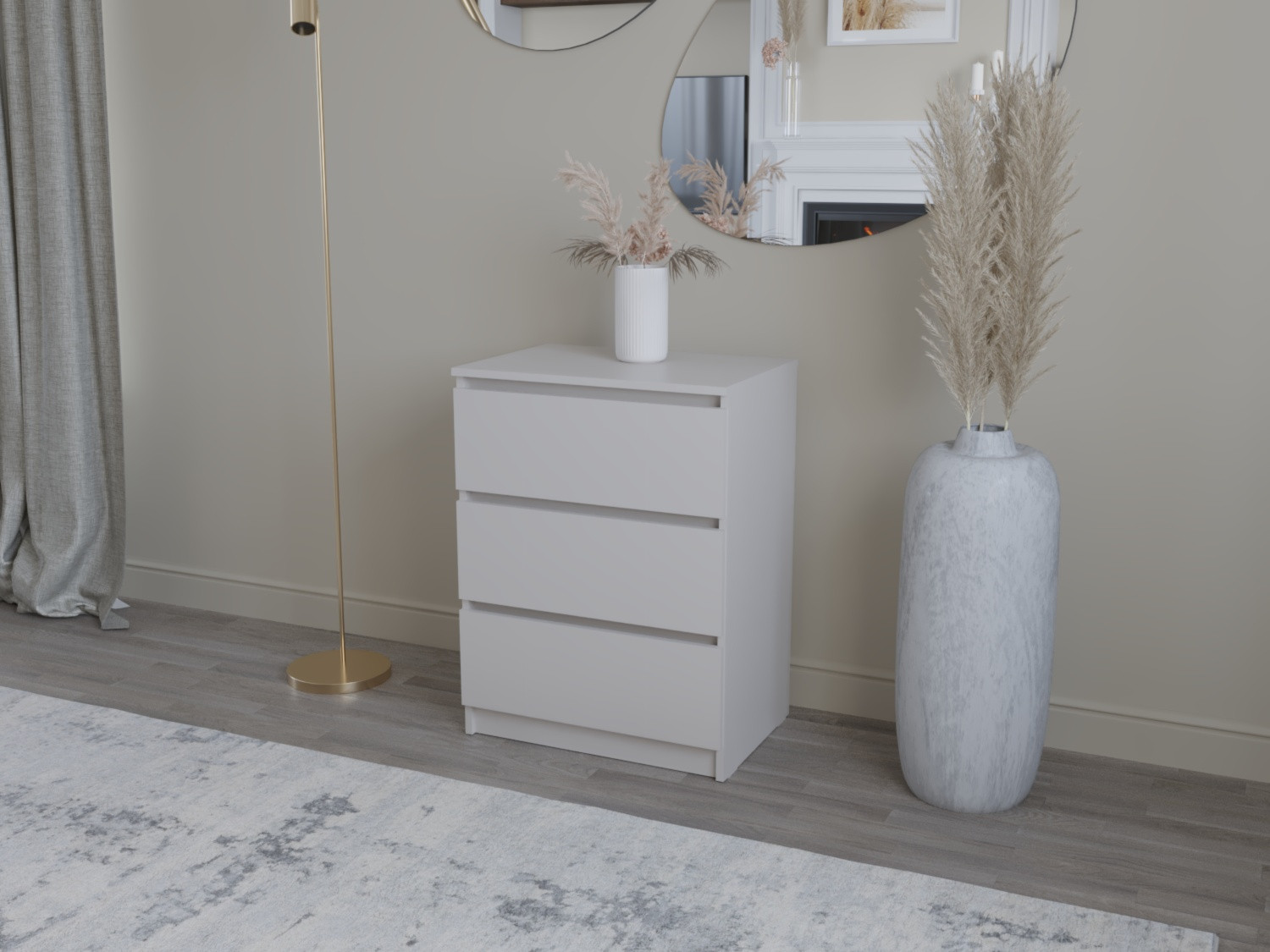 Комод на 3 шухляды ViA- Таун ТК-8