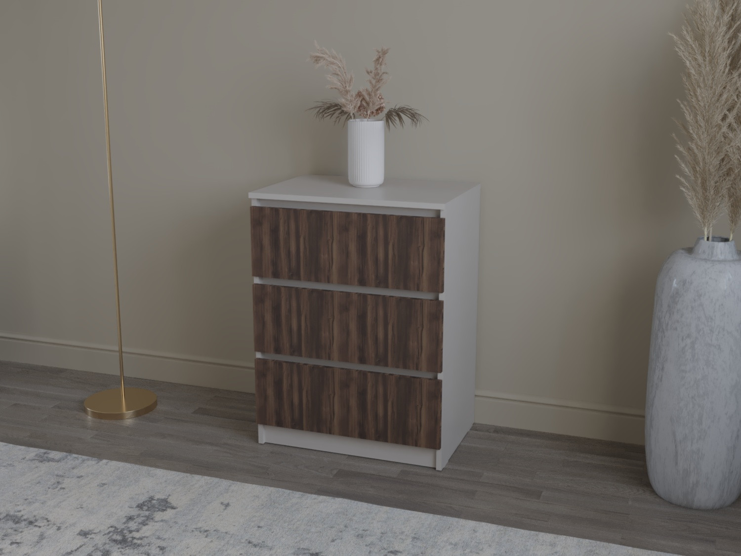 Комод на 3 шухляды ViA- Таун ТК-8