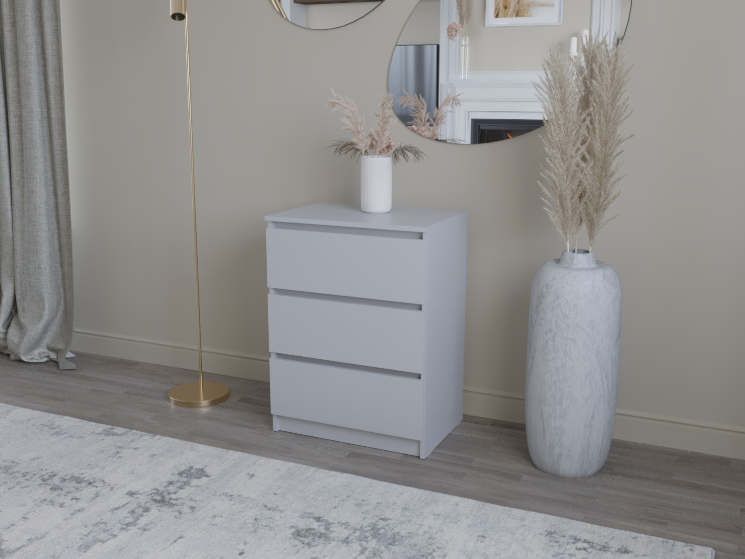 Комод на 3 шухляды ViA- Таун ТК-8