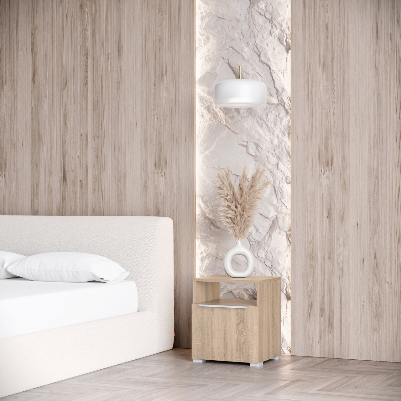 Тумба прикроватная 47х40х35 см KOD- ТУ-2 Винус