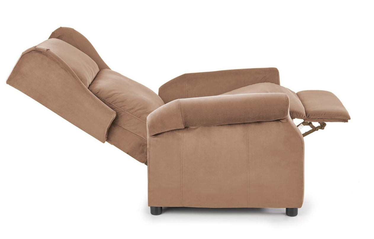 Кресло раскладное мягкое для отдыха PL- Halmar AGUSTIN 2