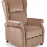 Кресло раскладное мягкое для отдыха PL- Halmar AGUSTIN 2