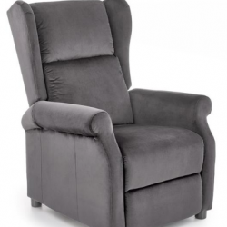 Кресло раскладное мягкое для отдыха PL- Halmar AGUSTIN 2