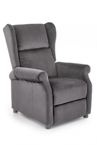 Кресло раскладное мягкое для отдыха PL- Halmar AGUSTIN 2