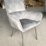 Кресло Premium EVRO-  Jack  C2523 велюр цвет серый металик