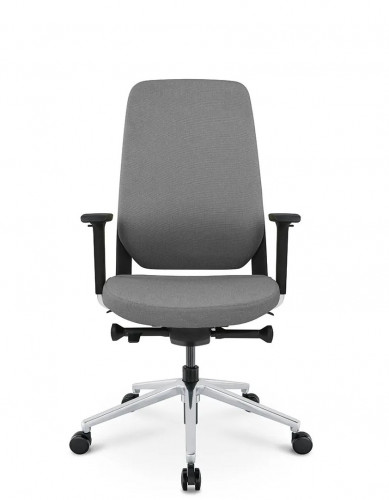 Крісло для оператора LUX- FILO-B BLACK (GREY + GREY) ергономічне