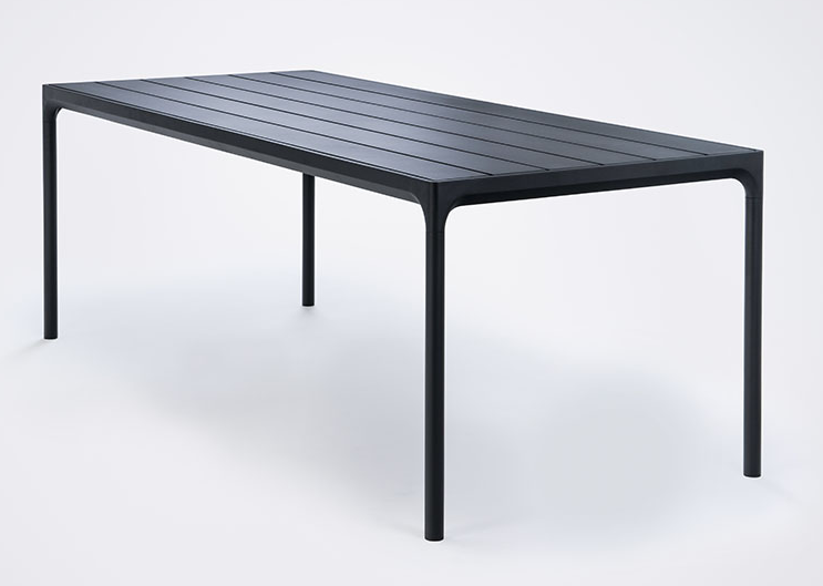 Стол обеденный DEI- HOUE FOUR 210х90 см (столешница - металл)