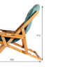 Кресло шезлонг Ws- SOFT Chalet chair синтепон