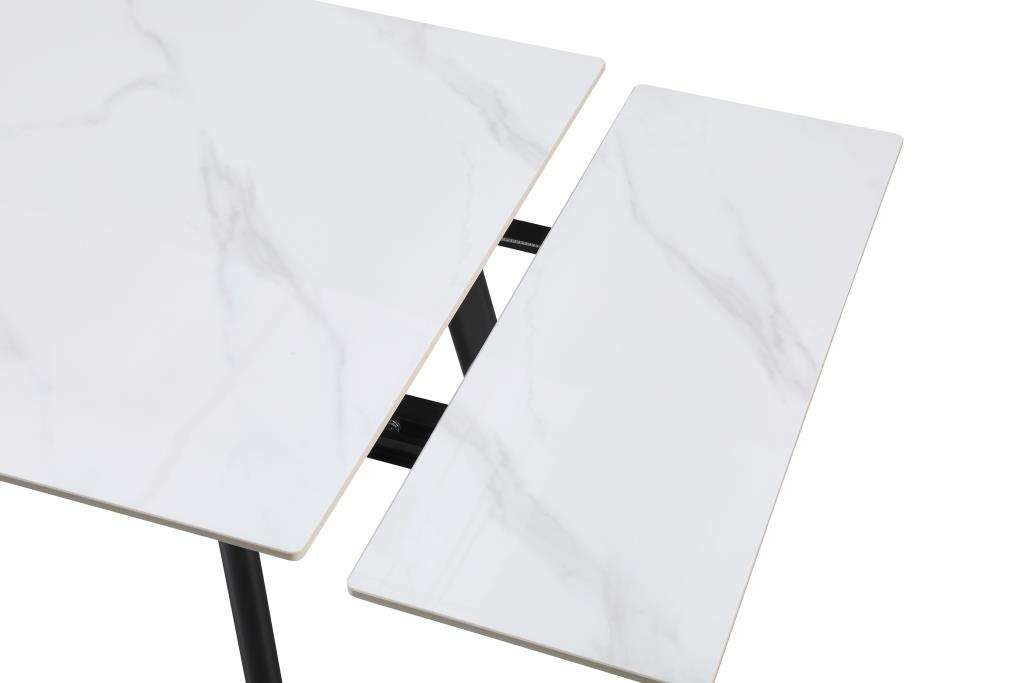 Стол керамический Avn- FRED 90-150x80 Ceramic White