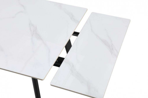 Стол керамический Avn- FRED 90-150x80 Ceramic White