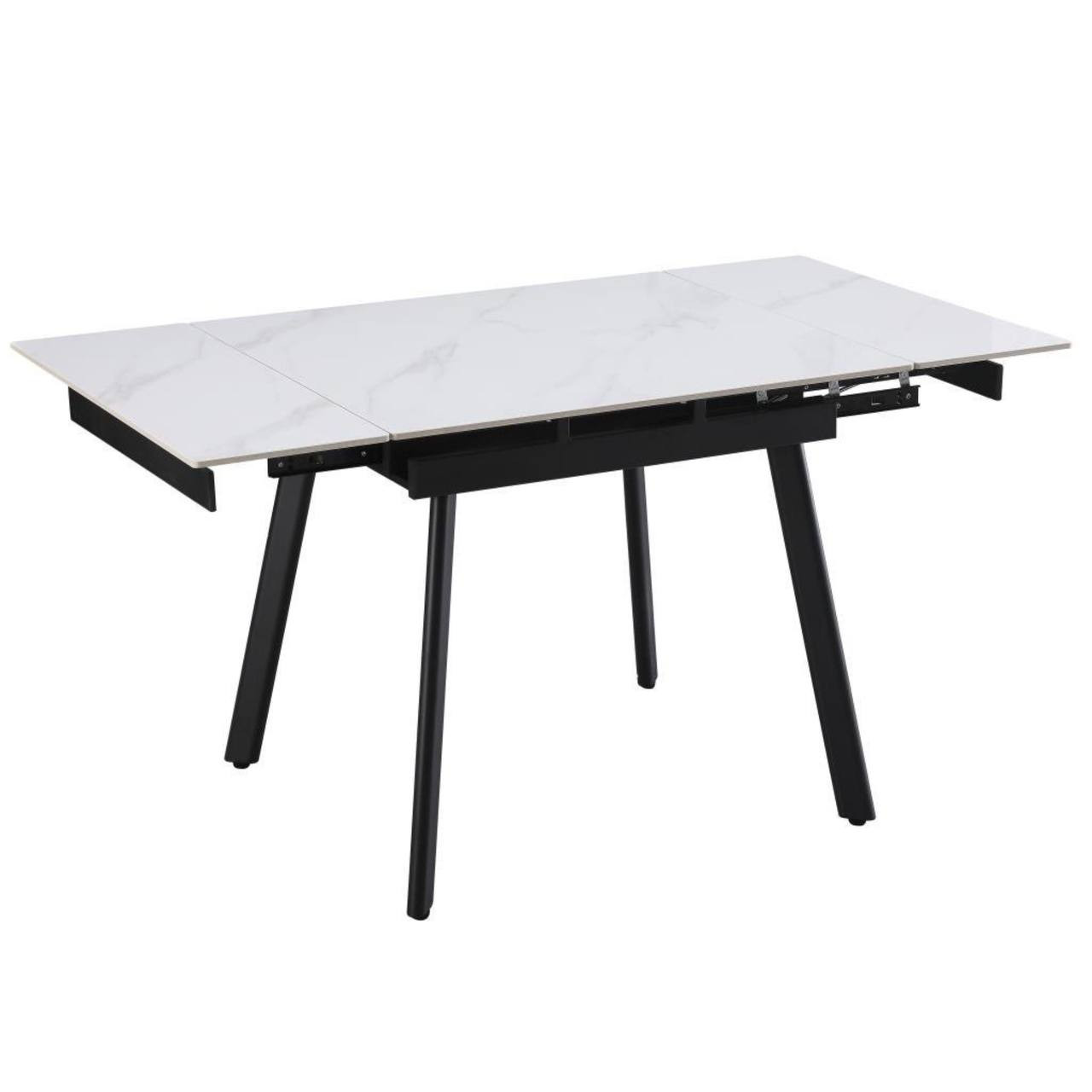 Стол керамический Avn- FRED 90-150x80 Ceramic White
