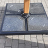 Зонт алюминиевый с вращением 360 гр. ZST- XL ALU Lux 3X3 м (спицы под дерево)