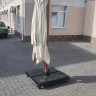 Зонт алюминиевый с вращением 360 гр. ZST- XL ALU Lux 3X3 м (спицы под дерево)