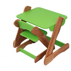 Комплект стол + стульчик MBL- p101+c101 (зеленый)